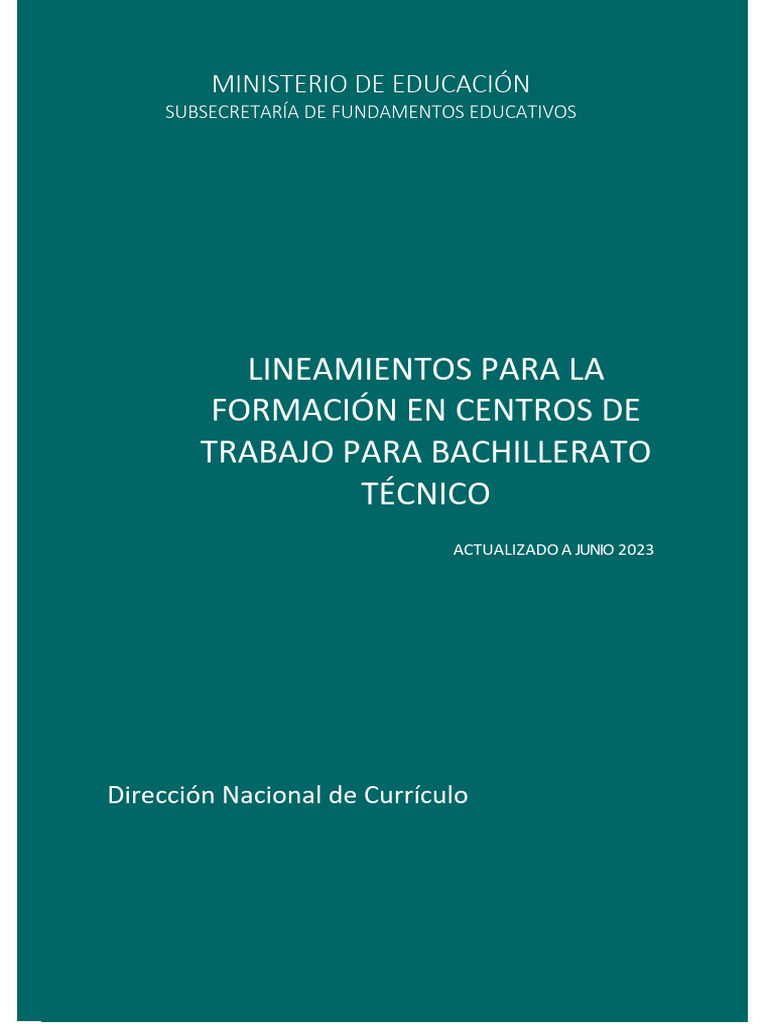 Formatos - Formación en Centros de Trabajo | PDF | Evaluación | Aprendizaje