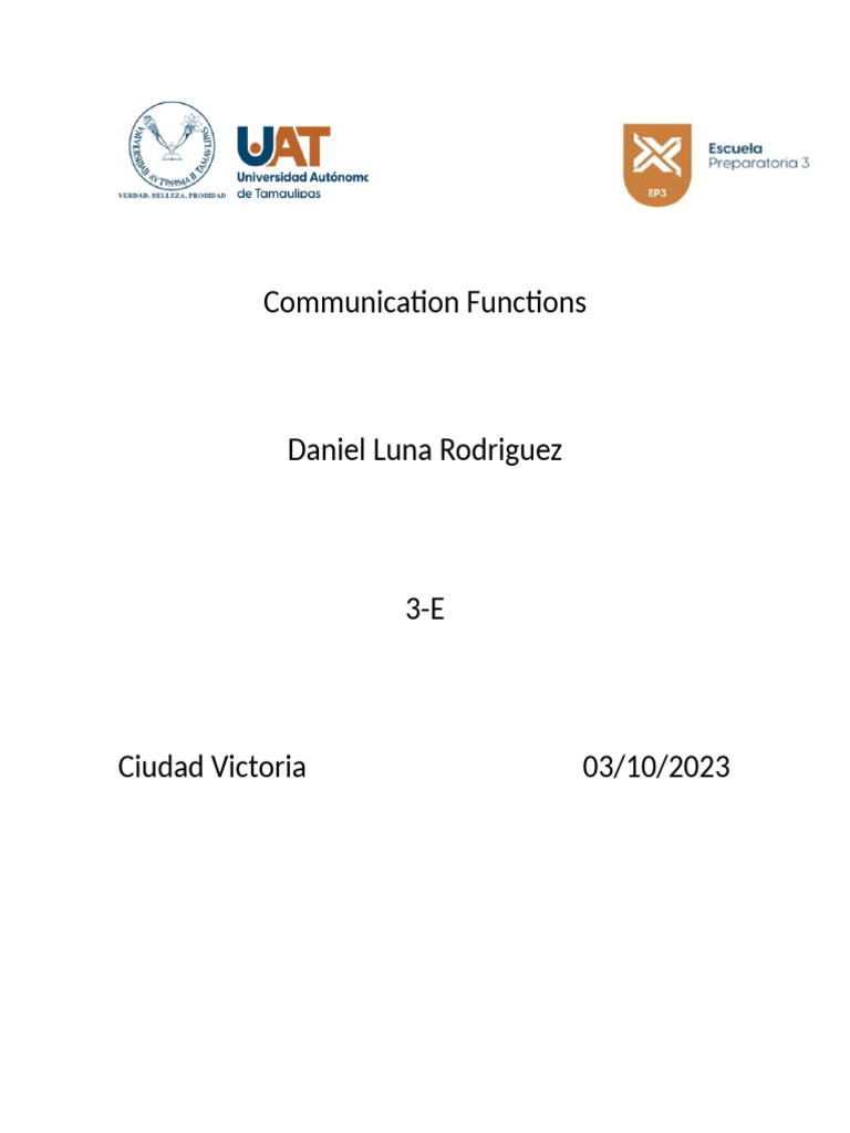Key Functions of Communication Explained | PDF