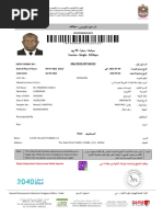 Dubai Tourist Visa Sample Document | PDF