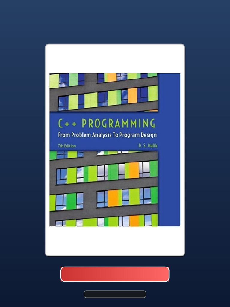 C Programming From Problem Analysis To Program Design 7th Ebook and ...
