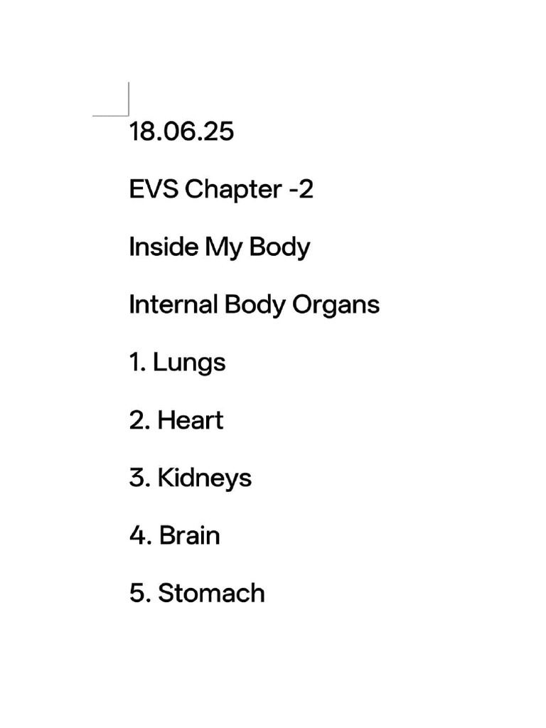 EVS Grade II Chapter - 2 | PDF