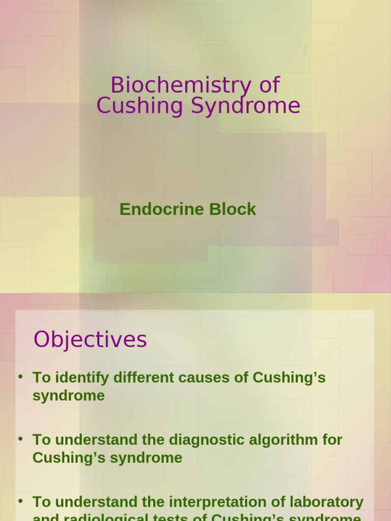 Cushing Syndrome: Causes and Diagnosis | PDF | Adrenal Gland | Cortisol