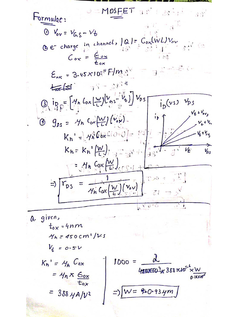 Mosfet | PDF
