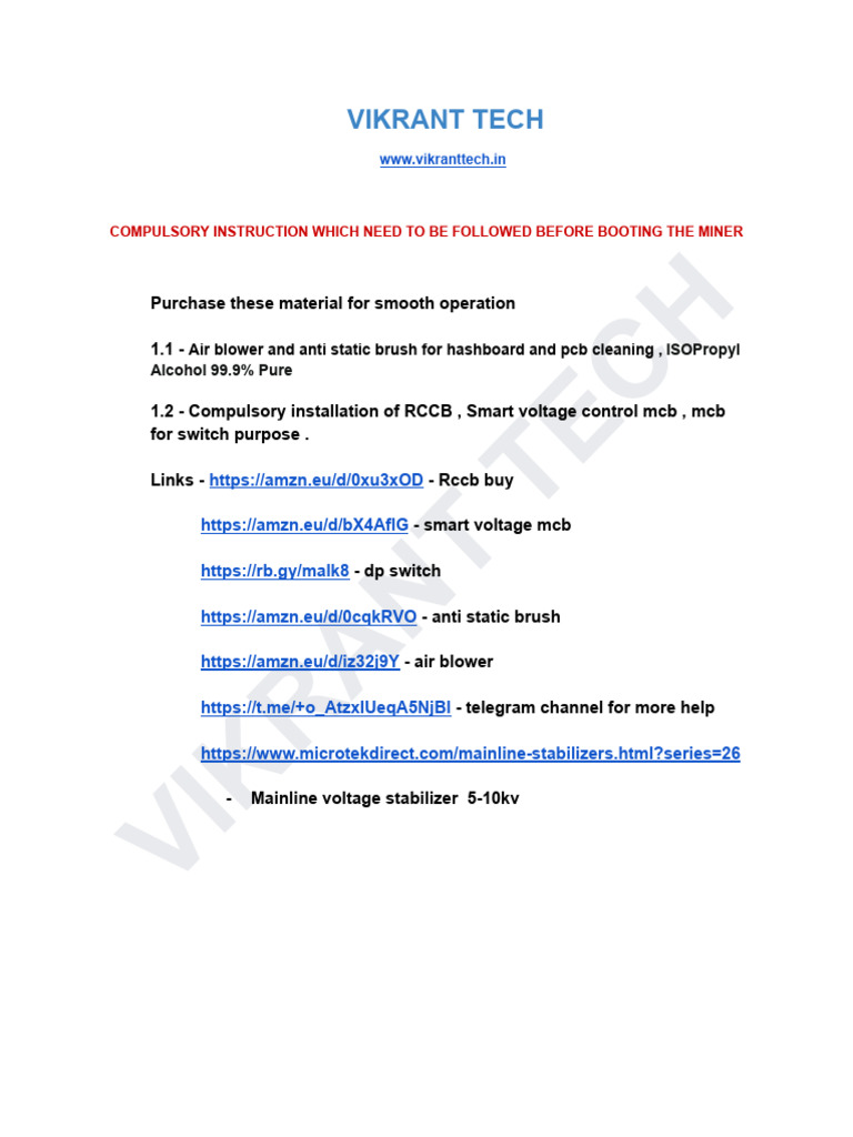 Essential Setup Guide for Mining Equipment | PDF