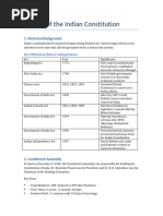 Original Manuscript of India's Constitution | PDF