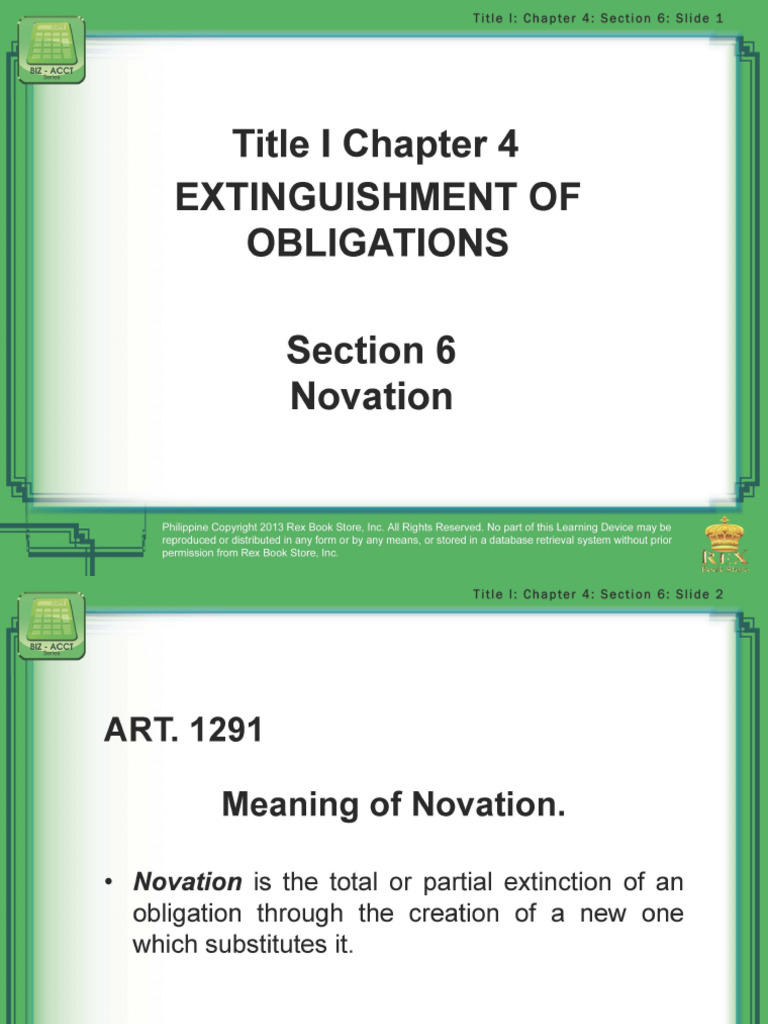 Title I Chapter 4 Sec 6 | PDF