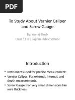 Least Count of Measuring Instruments | PDF
