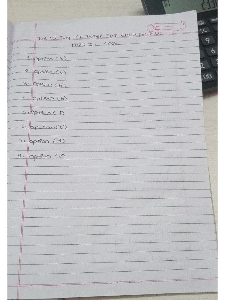 IDT Paper Unit 1 | PDF