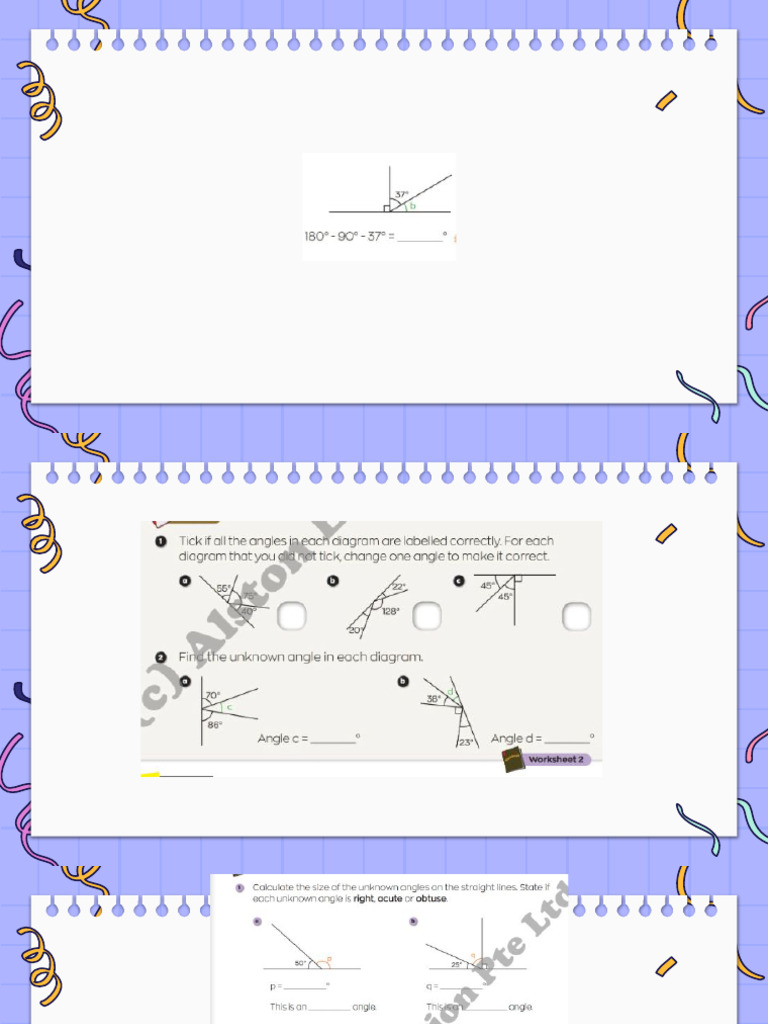 Triangles - Homework | PDF