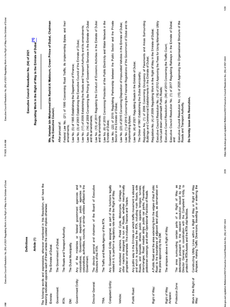 RTA1 | PDF