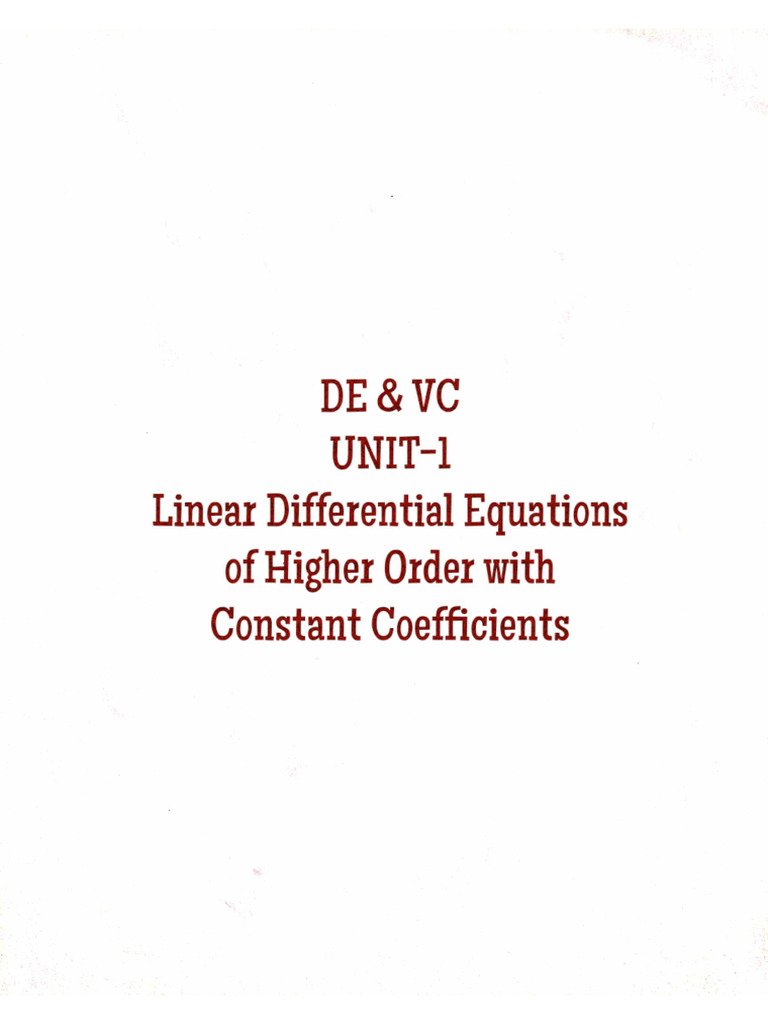 De&vc U1 | PDF