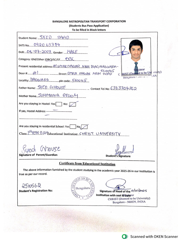 BMTC Bus Application | PDF