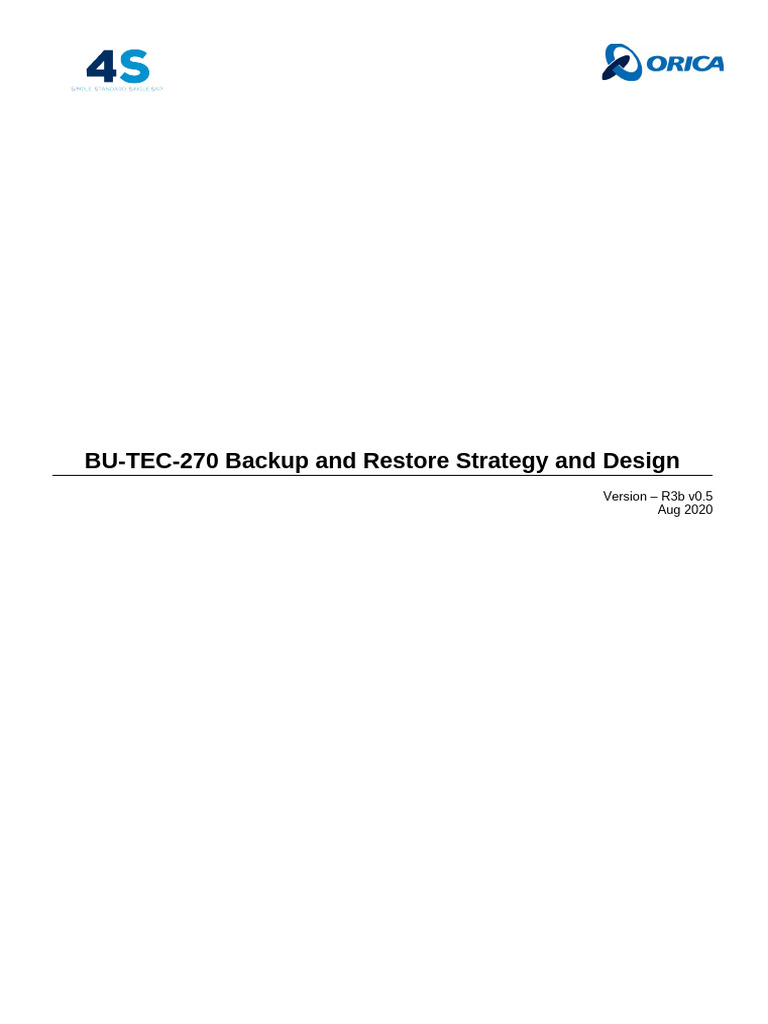 Backup Architecture Overview | PDF | Backup | Virtual Machine
