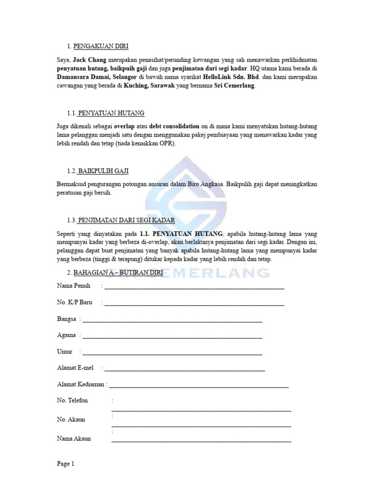 CGC Registration Form | PDF