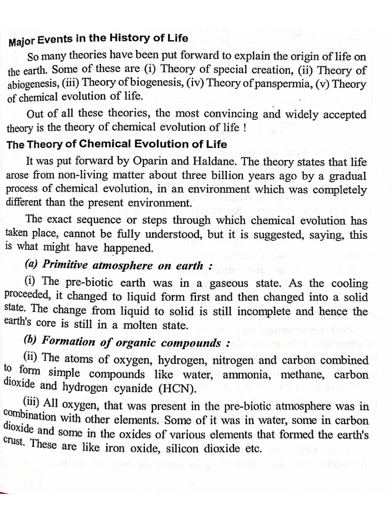 Chemogeny - Miller-Urey Experiment | PDF
