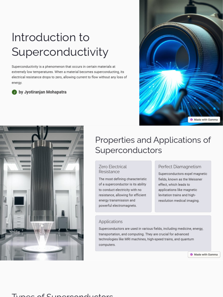Understanding Superconductivity Basics | PDF