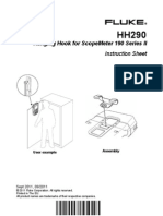 Hh290 Hh290: Hanging Hook For Scopemeter 190 Series Ii Hanging Hook For Scopemeter 190 Series Ii