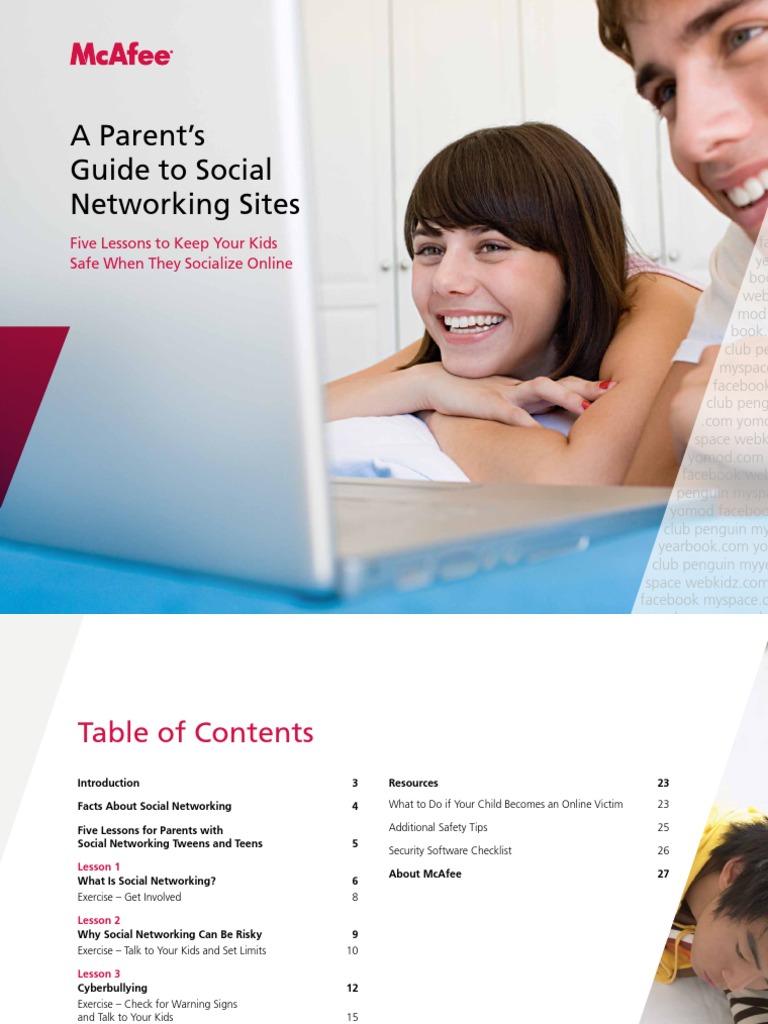 A Parent's Guide To Social Networking Sites Five Lessons To Keep Your