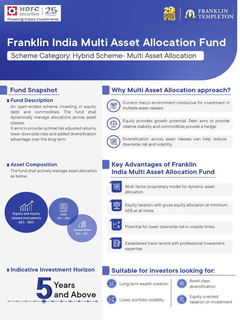 Franklin India Multi Asset Allocation Fund | PDF | Asset Allocation ...