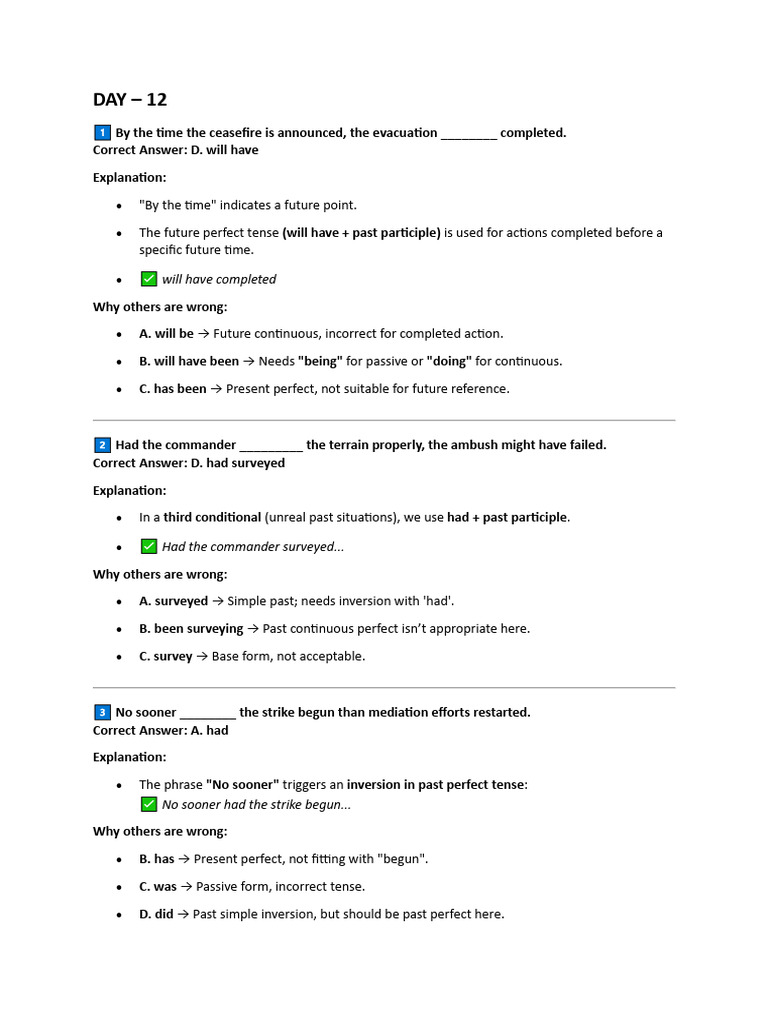 Mastering English Tenses and Moods | PDF | Linguistics | Grammar