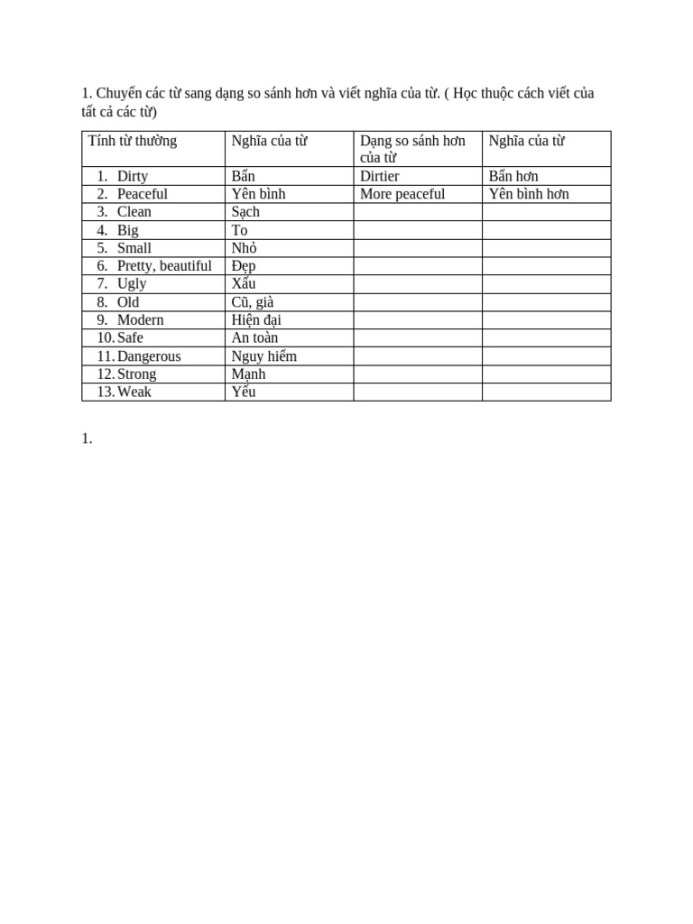 BT So Sanh Hon | PDF