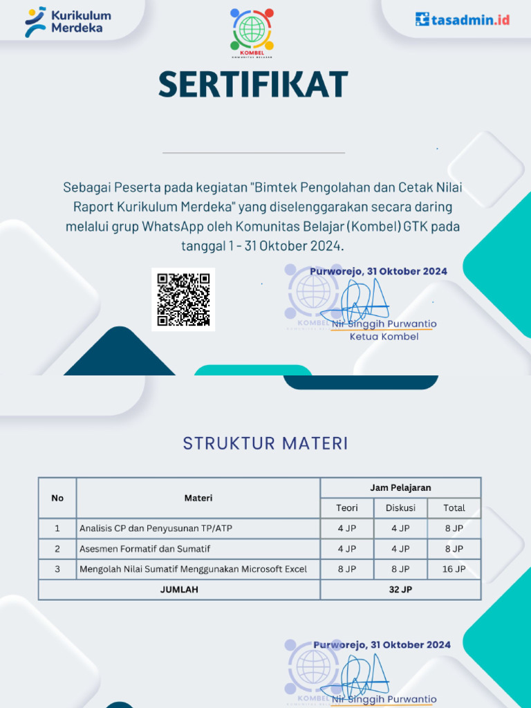 Bimtek 3 | PDF