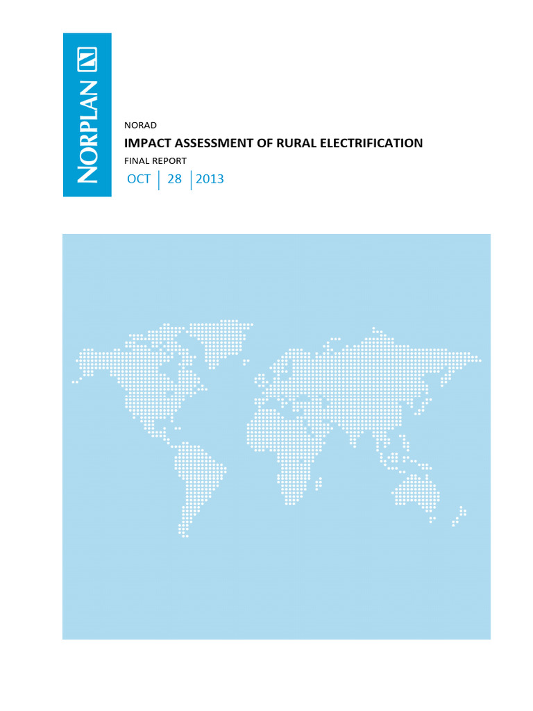 Impact Assessment of Rural Electrification Projects in Mozambique Final ...