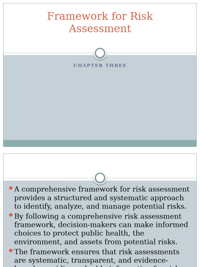 Comprehensive Risk Assessment Framework | PDF | Risk | Risk Assessment