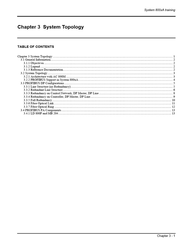 System 800xA Topology Training Guide | PDF | Computer Network | Network ...