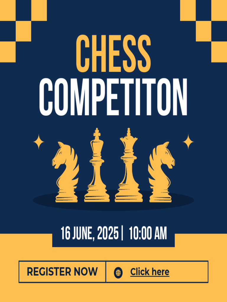 Chess Competition Post | PDF