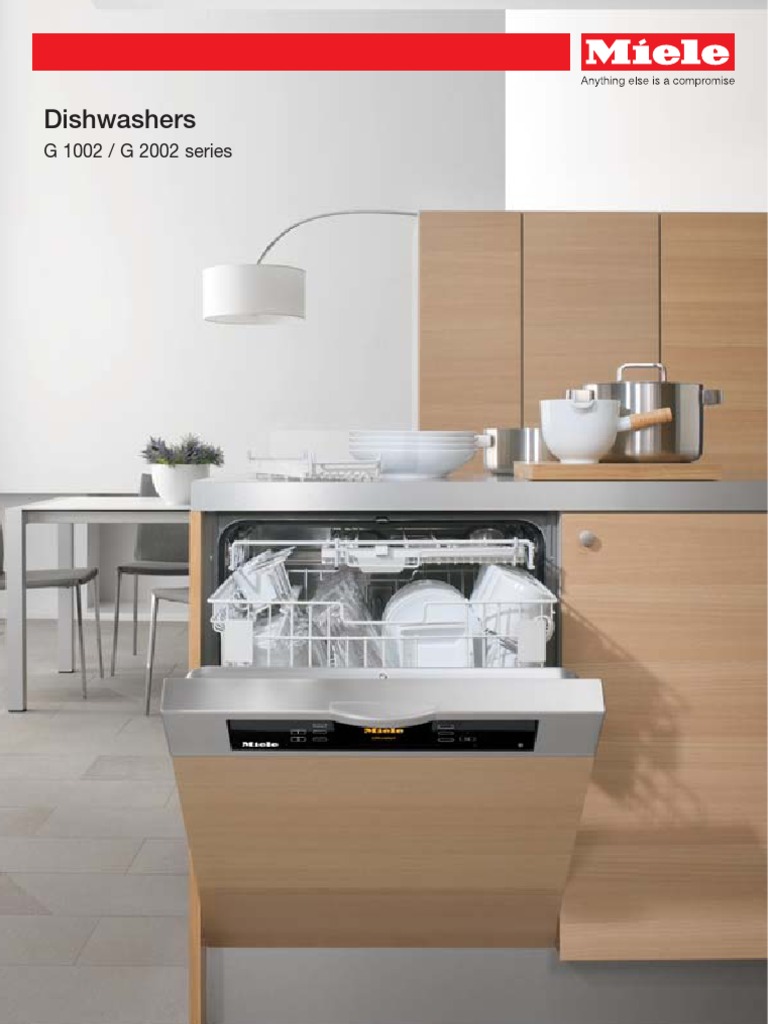 Dishwashers G1002 G2002 Series 2007 PDF Dishwasher Tools