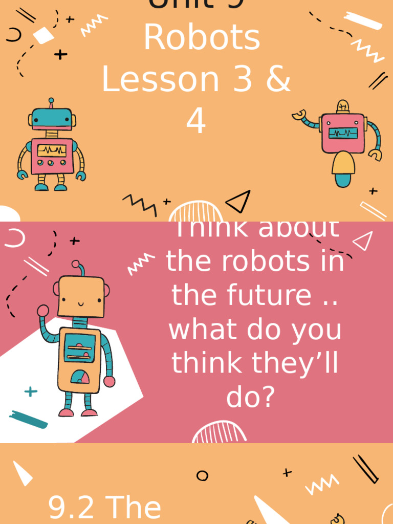 Future Uses of Robots Explained | PDF | Robot | Robotics