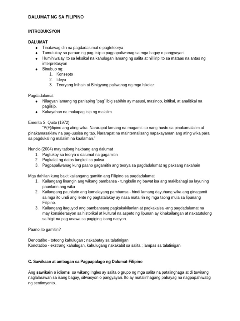 DALUMAT | PDF