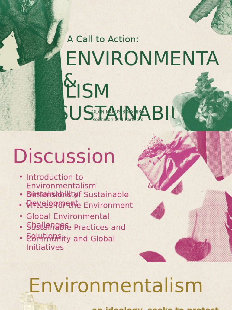 Environmentalism and Sustainability Guide | PDF | Sustainability ...