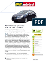 Alfa Romeo Giulietta 1 4 TB 16V Tursimo