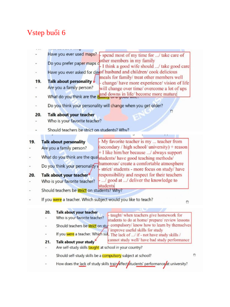 Vstep Bu I 6 | PDF