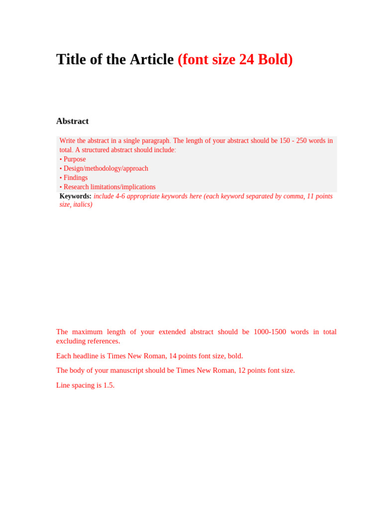 Anonymous Extended Abstract | PDF