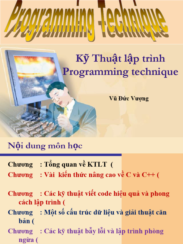 Ky Thuat Lap Trinh 2014 | PDF