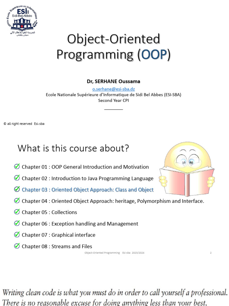 Object-Oriented Programming Overview | PDF | Class (Computer ...