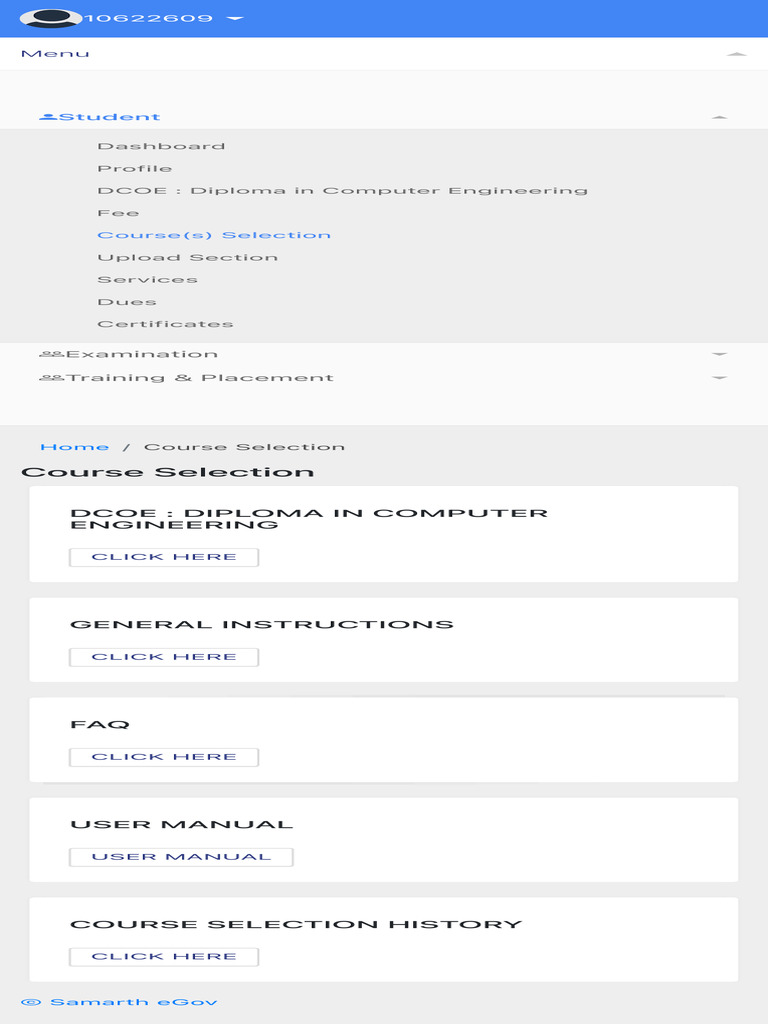 Course Selection | PDF