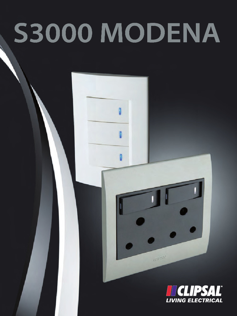 S3000 Modena Switches and Sockets Guide | PDF | Electrical Connector ...