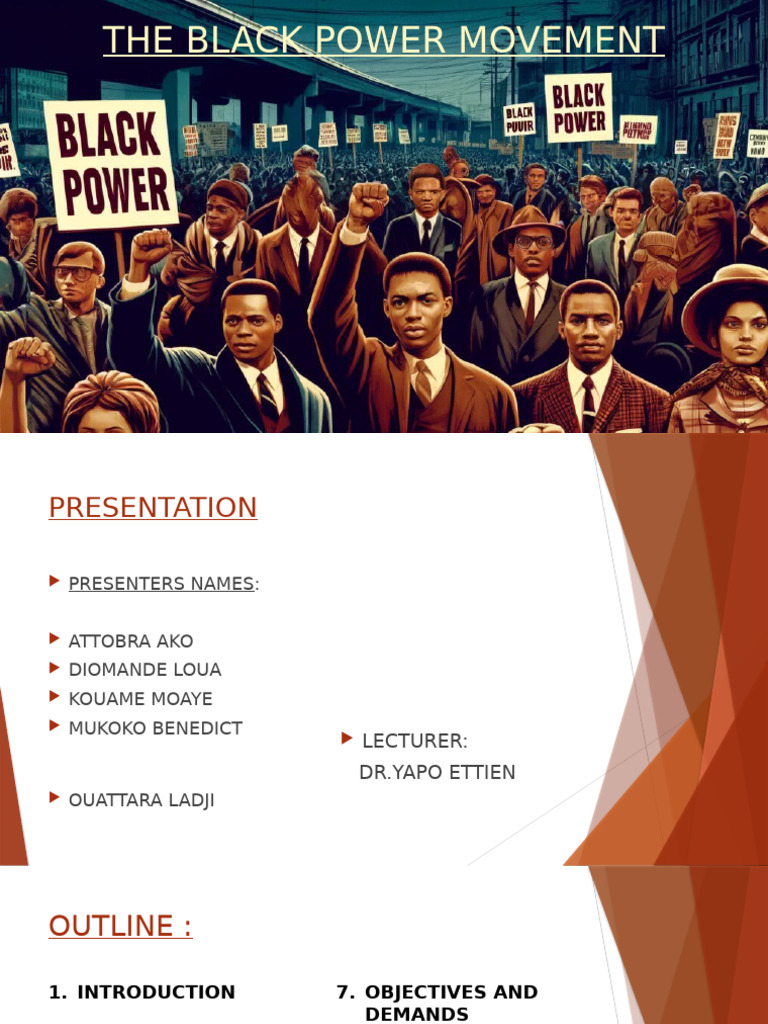 Key Figures in Black Power Movement | PDF | Black Power | Student ...
