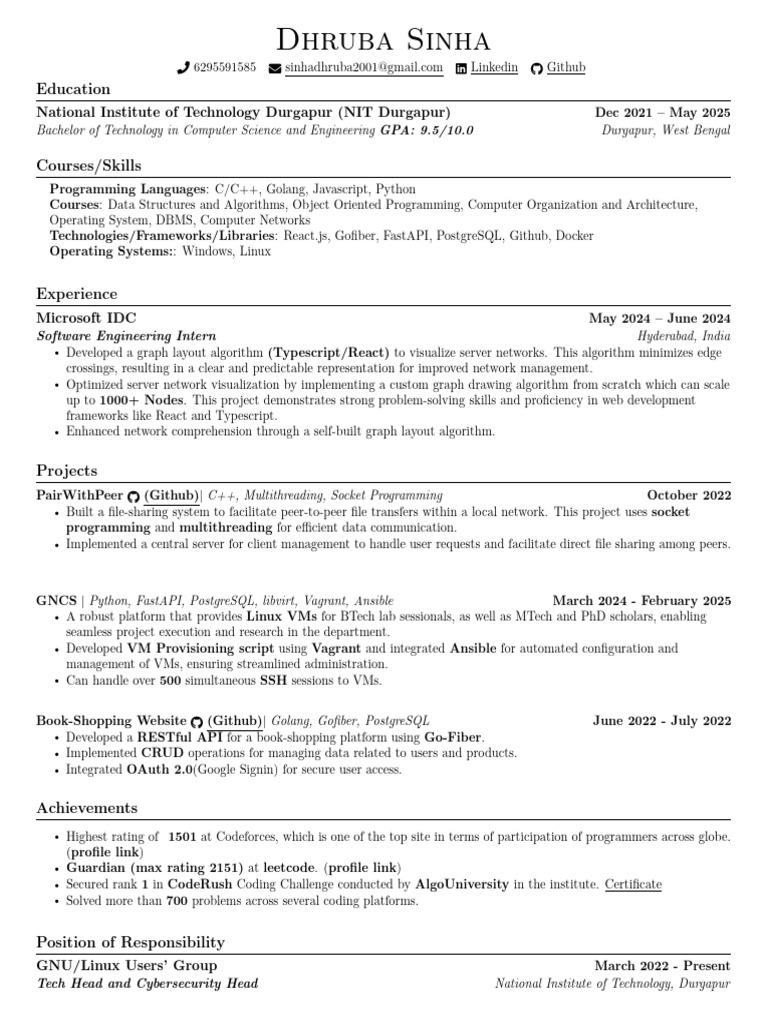 Dhruba SWE | PDF | Computer Network | Computer Programming