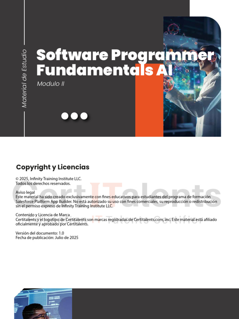 Presentación Módulo II - Software Programmer Fundamentals - Infinity ...