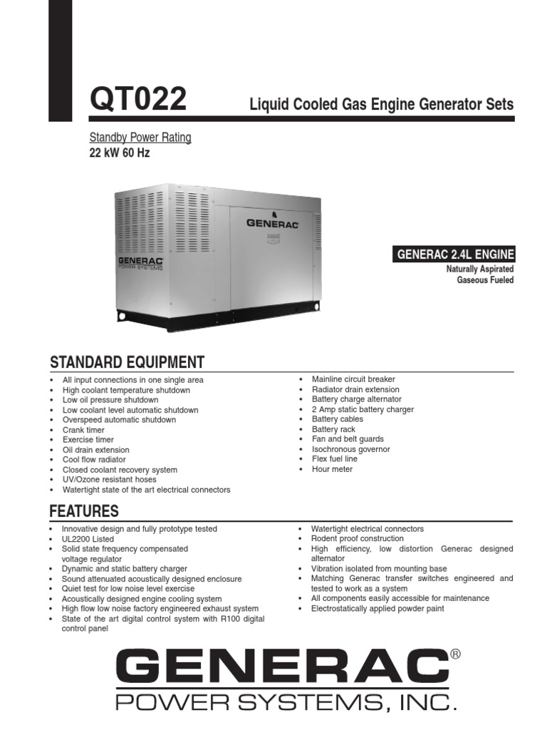 22KW 60HZ | PDF | Engines | Electric Generator