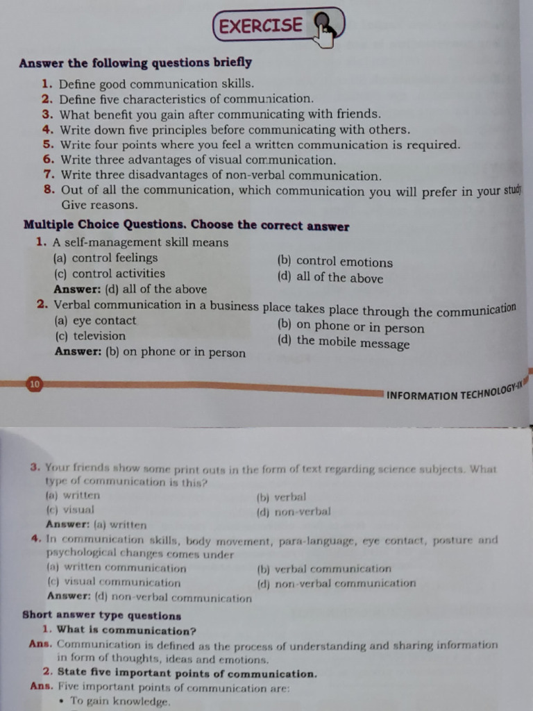 Essential Communication Skills Guide | PDF | Printer (Computing ...