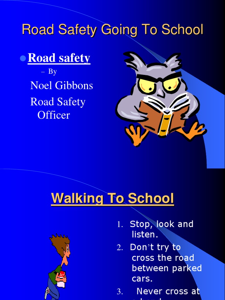Road Safety Going To School | PDF