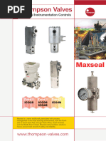 Maxseal Solenoid Valve | PDF | Valve | Mechanical Engineering