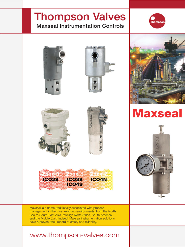 Maxseal Solenoid Valves Overview | PDF | Valve | Mechanical Engineering
