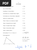 Higher Plus 5-a-Day Math Problems | PDF | Circle | Equations
